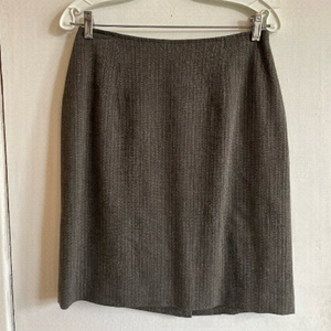 𝅺HOLT Renfrew vintage 90s wool blend skirt size 12